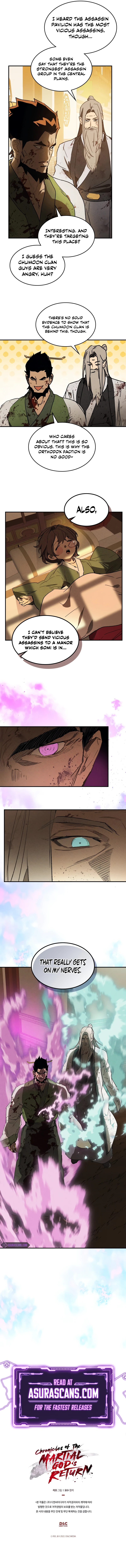 Chronicles Of The Martial God's Return Chapter 110 page 9