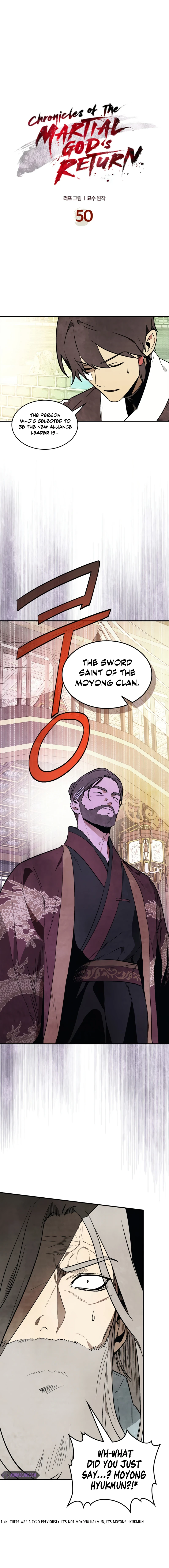 Chronicles Of The Martial God's Return Chapter 50 page 2