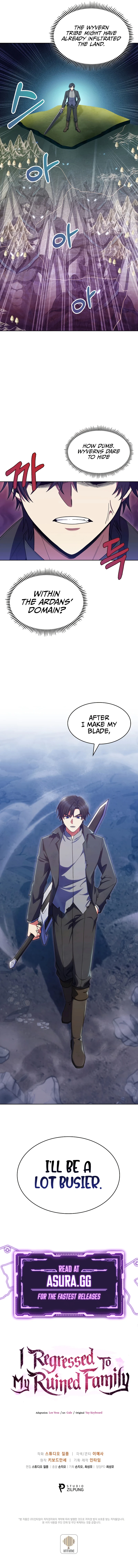 I Regressed to My Ruined Family Chapter 25 page 12