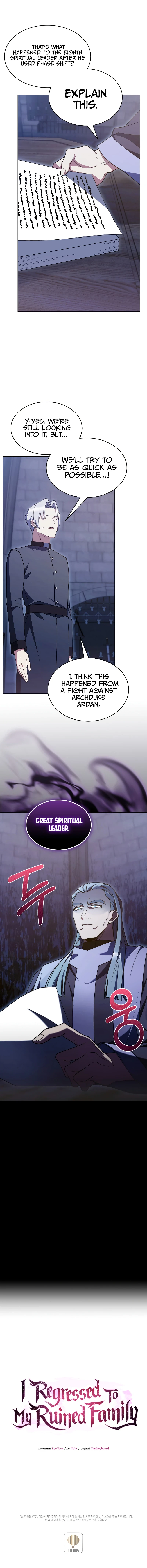 I Regressed to My Ruined Family Chapter 53 page 18