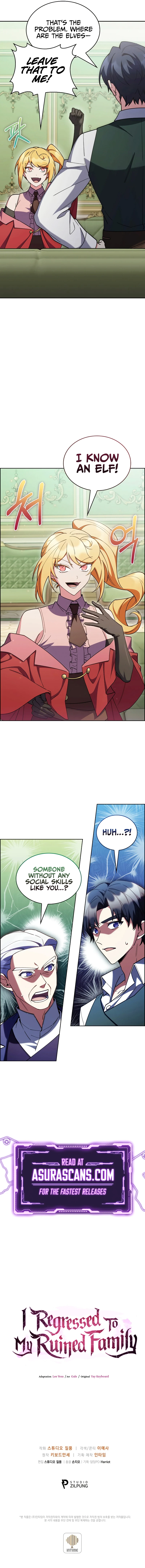 I Regressed to My Ruined Family Chapter 63 page 18