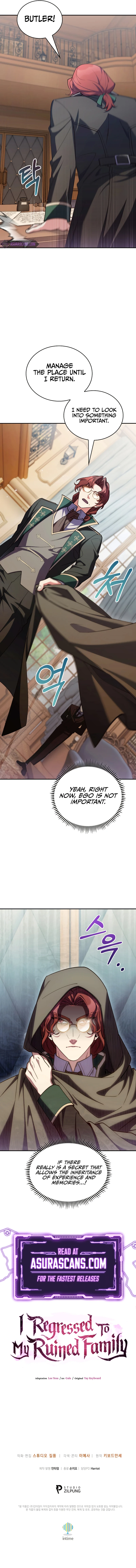 I Regressed to My Ruined Family Chapter 71 page 13