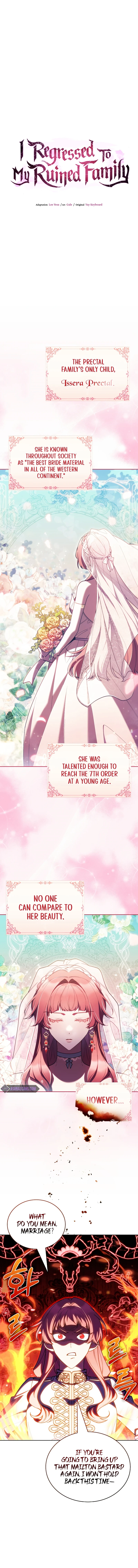 I Regressed to My Ruined Family Chapter 74 page 7