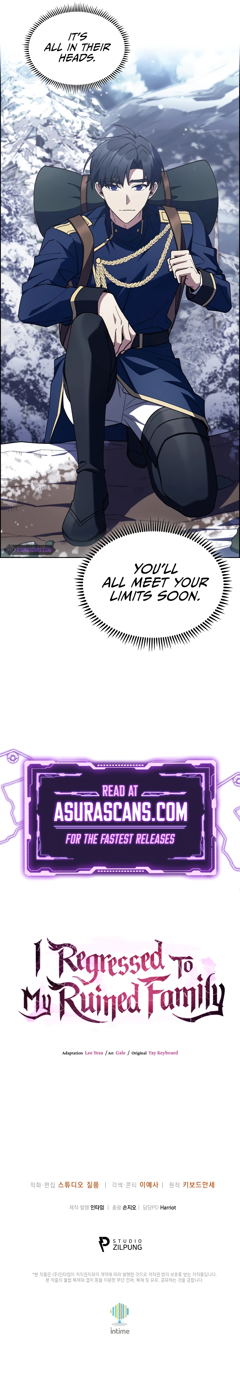 I Regressed to My Ruined Family Chapter 82 page 13