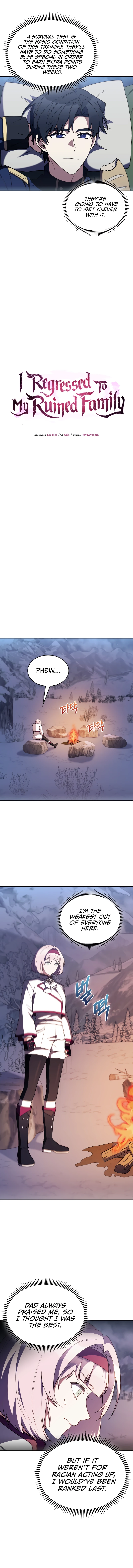 I Regressed to My Ruined Family Chapter 83 page 6