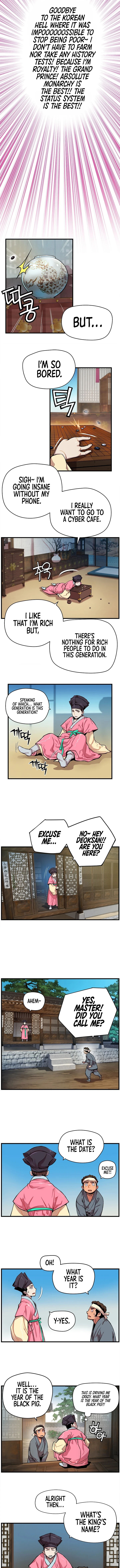 I Shall Live As a Prince Chapter 1 page 7
