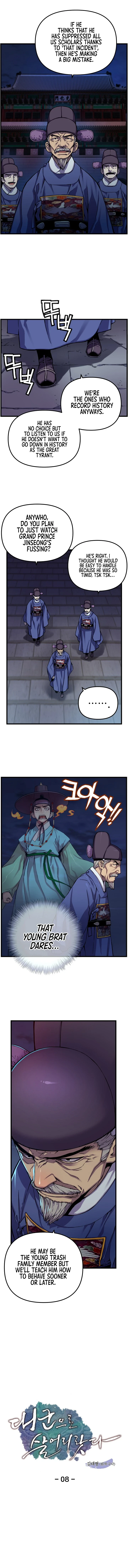I Shall Live As a Prince Chapter 8 page 3