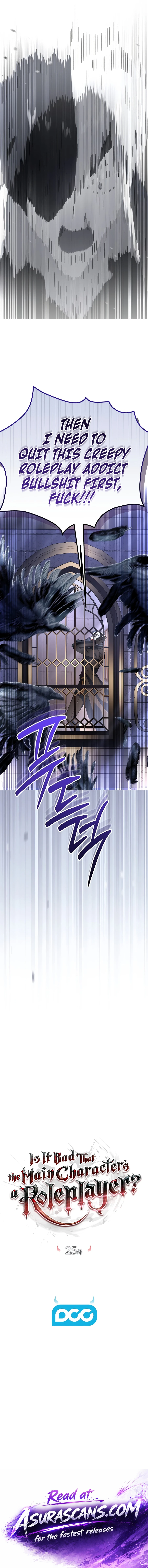 Is It Bad That the Main Character’s a Roleplayer? Chapter 25 page 21