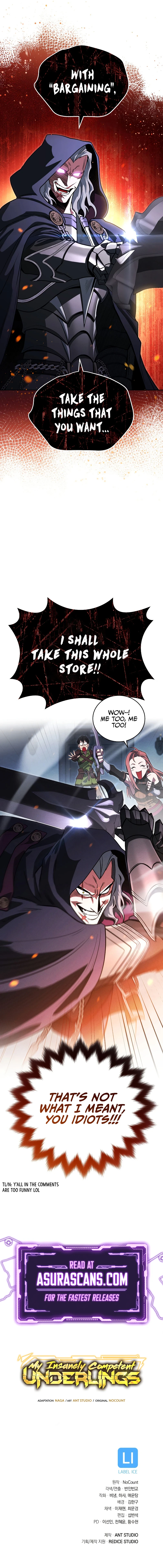 My Insanely Competent Underlings Chapter 19 page 12