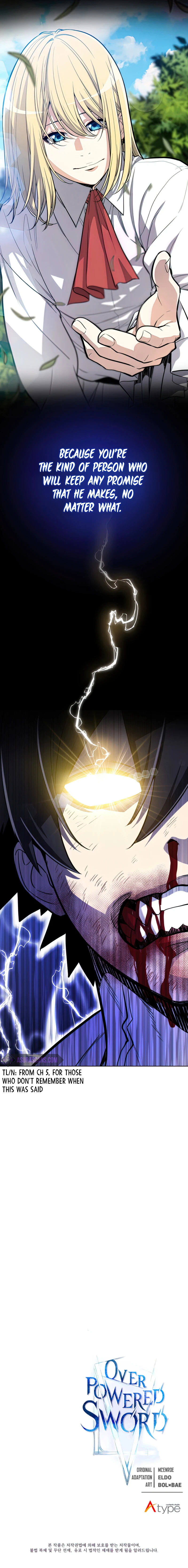 Overpowered Sword Chapter 40 page 12