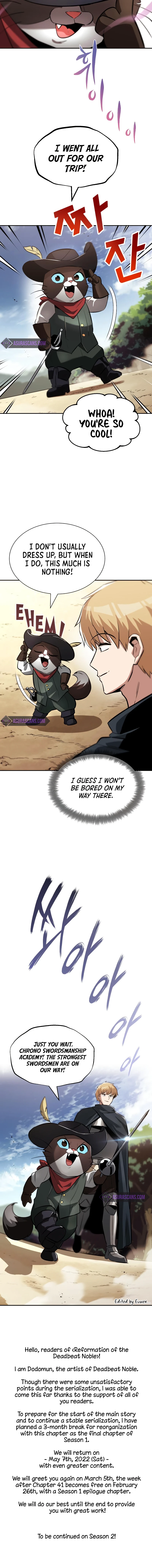 Reformation of the Deadbeat Noble Chapter 41 page 11