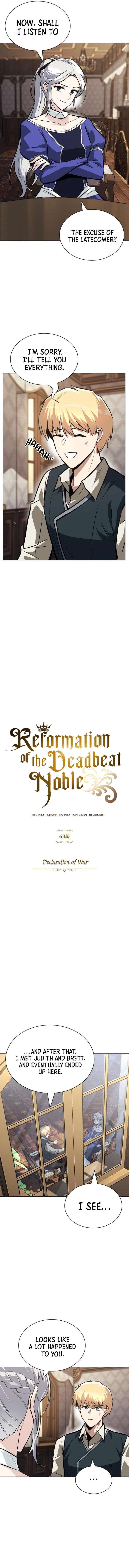 Reformation of the Deadbeat Noble Chapter 63 page 11