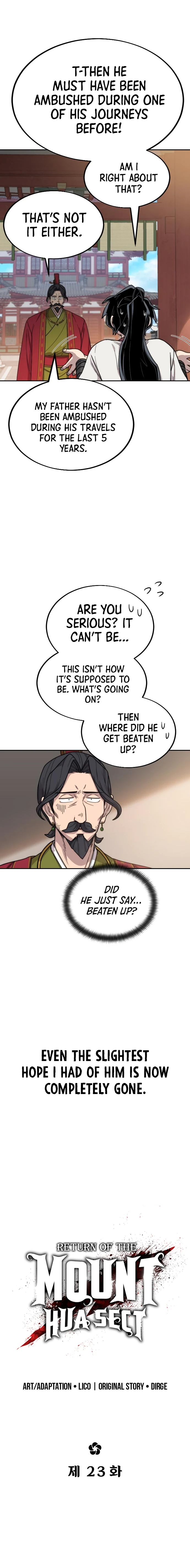 Return of the Mount Hua Sect Chapter 23 page 9