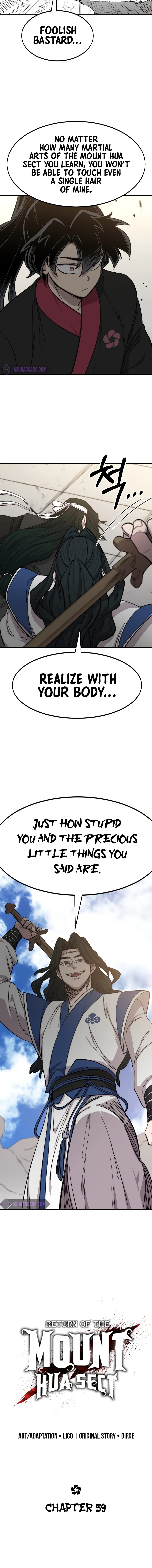 Return of the Mount Hua Sect Chapter 59 page 9