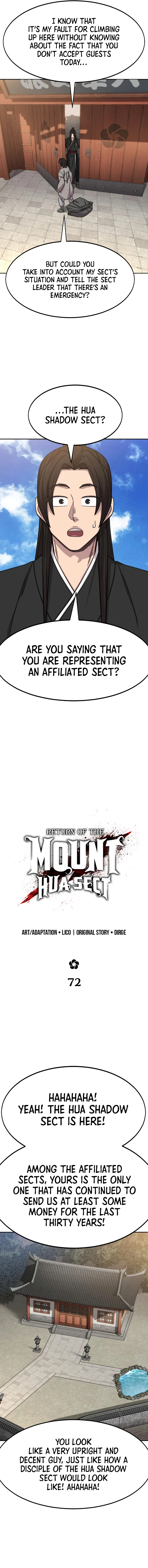 Return of the Mount Hua Sect Chapter 72 page 13