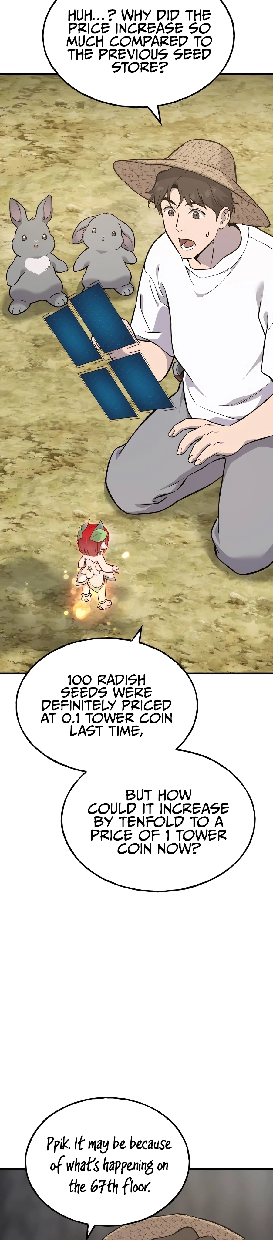 Solo Farming In The Tower Chapter 86 page 23
