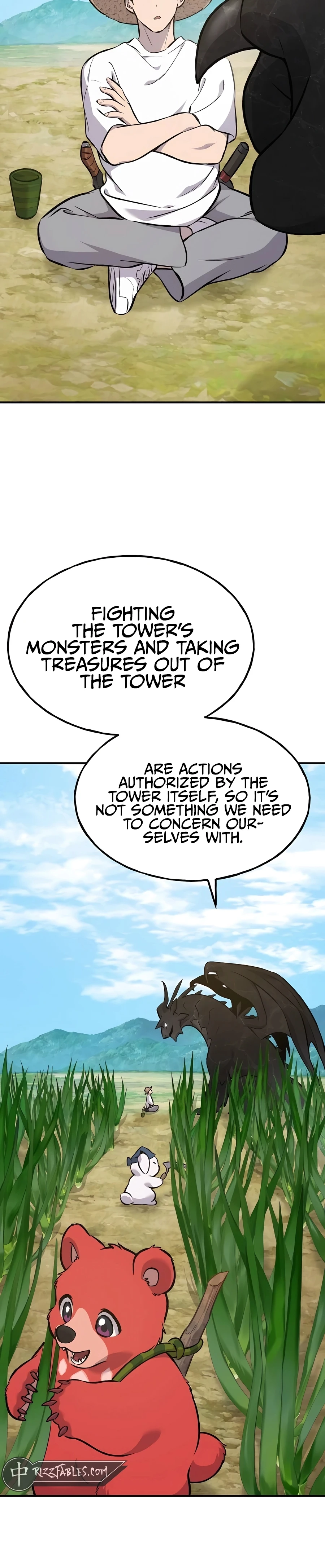 Solo Farming In The Tower Chapter 87 page 9