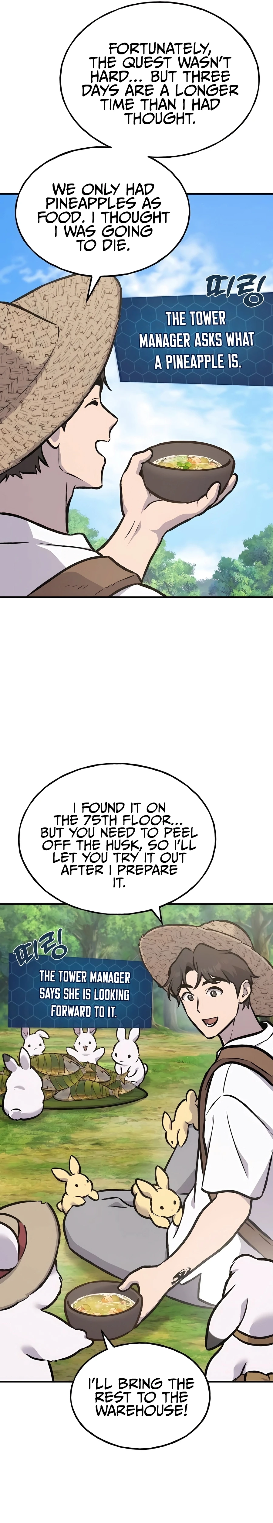 Solo Farming In The Tower Chapter 92 page 25