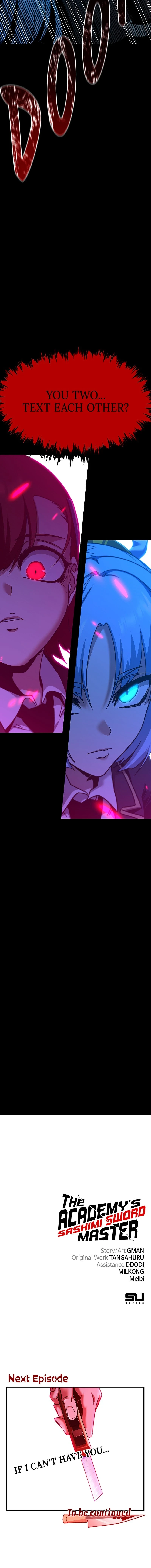 The Academy’s Sashimi Sword Master Chapter 38 page 17