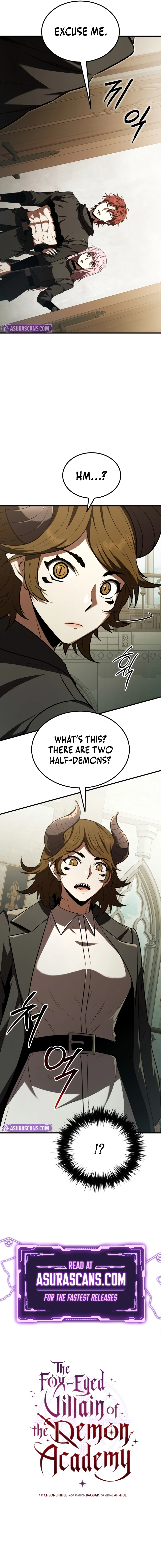 The Fox-Eyed Villain of the Demon Academy Chapter 54 page 12
