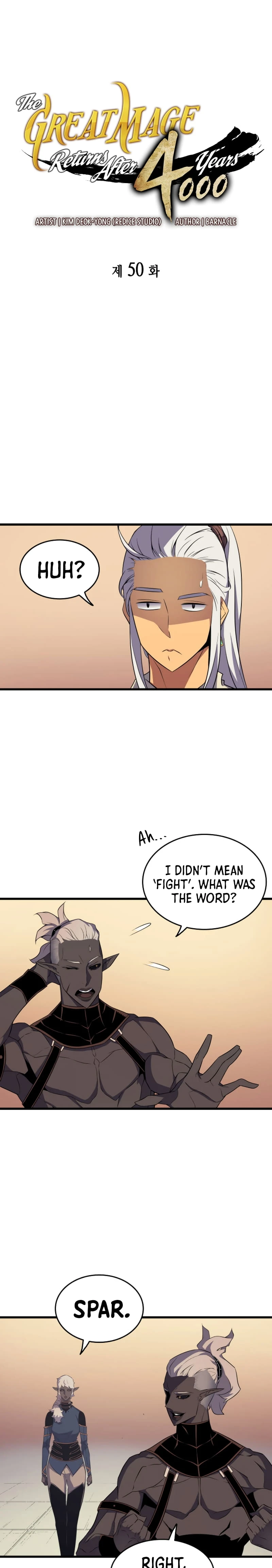 The Great Mage Returns After 4000 Years Chapter 50 page 2