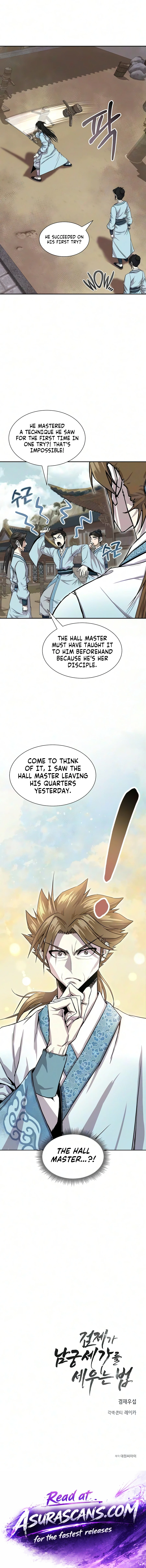 The Sword Emperor’s Rise of Namgung Chapter 9 page 21
